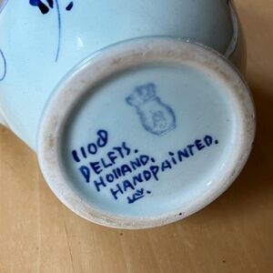 Delft | Accents | Mini Blue Delft Pitcher Vase Made In Holland Hand ...